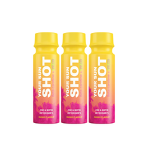 Sunshot + Vit. D įdegio aktyvatorius Mangų skonio 80 ml, 3 vnt. 