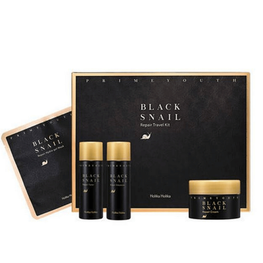 Holika Holika Prime Youth Black Snail veido priežiūros rinkinys